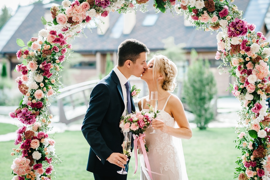 arche fleurs mariage