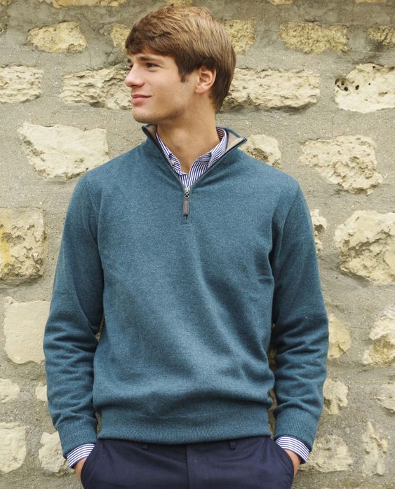 pull cachemire homme