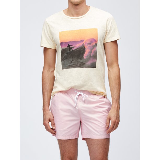T shirt imprimé look surf