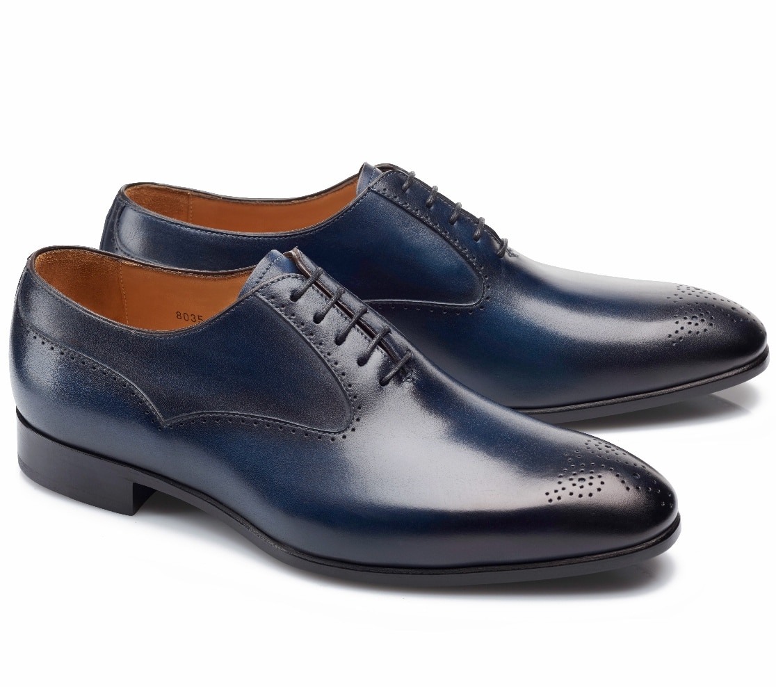 chaussures hommes bout fleuri