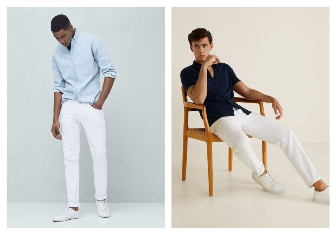 5 conseils pour bien porter le jean blanc pour homme