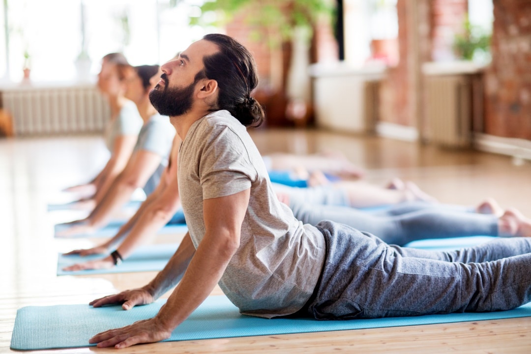 cours de yoga homme