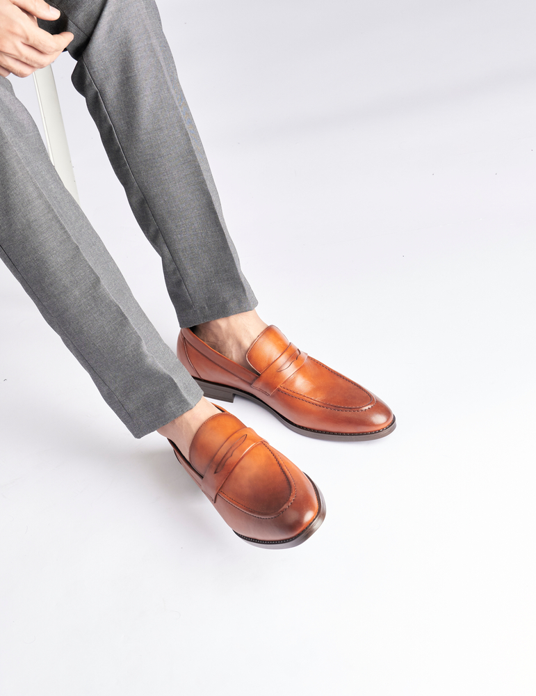 penny loafers hommes